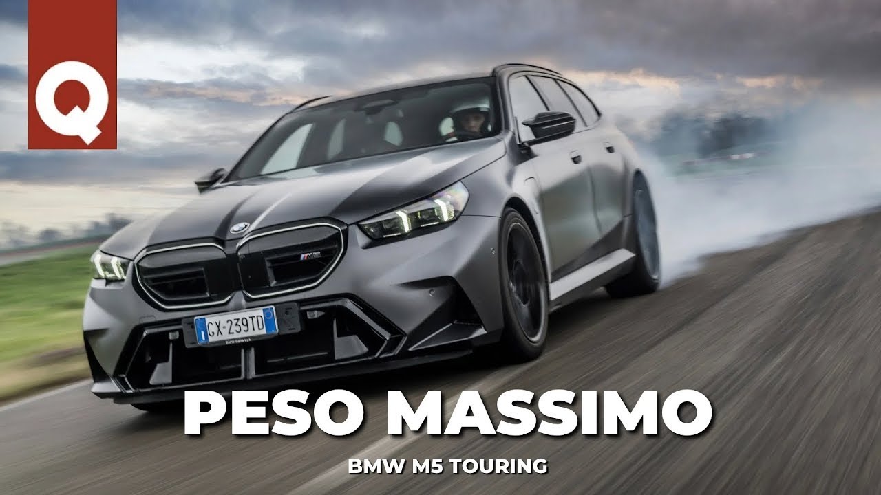 2.550 kg in PISTA: la SUPERWAGON alla prova STRUMENTALE | BMW M5 TOURING 2025