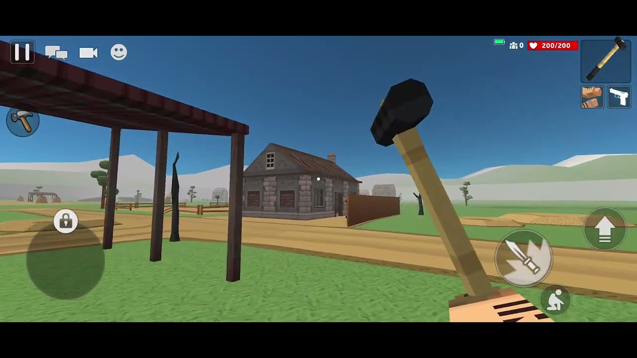 Я граю в гру Simple Sandbox 3:Pixel Craft