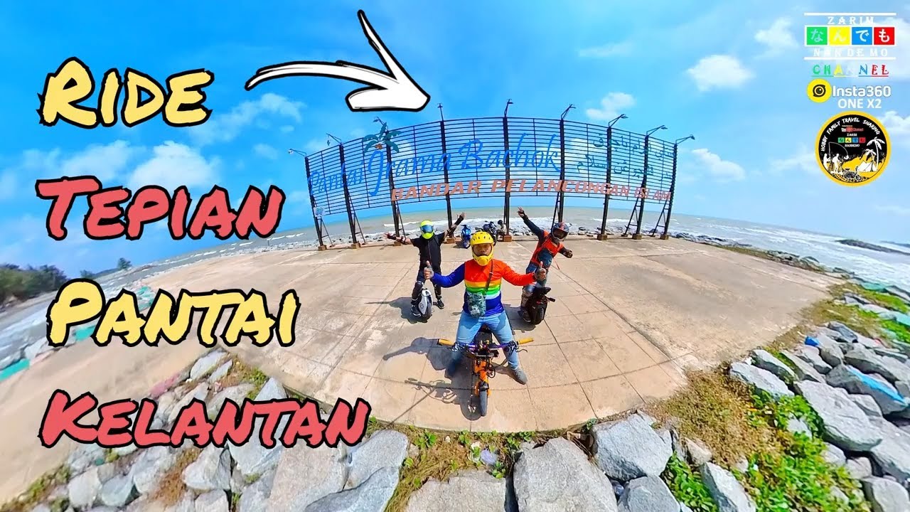 Ride Santai Tepian Pantai Kelantan