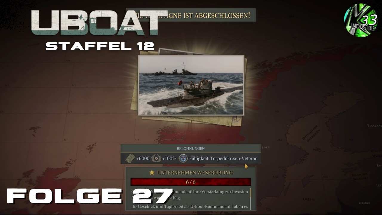 Uboat Staffel 12 Folge 27 - Weserübung ist fertig