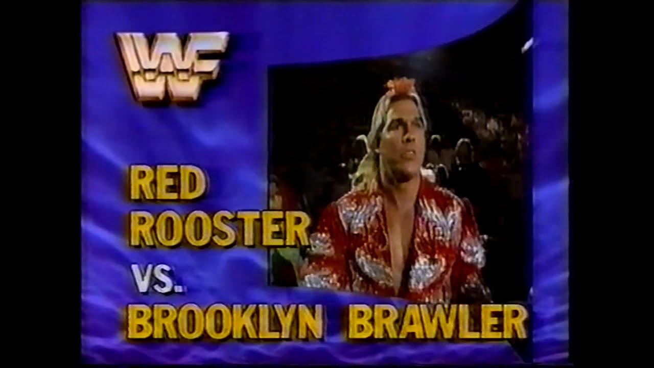 Red Rooster vs Brooklyn Brawler   SuperStars May 20th, 1989
