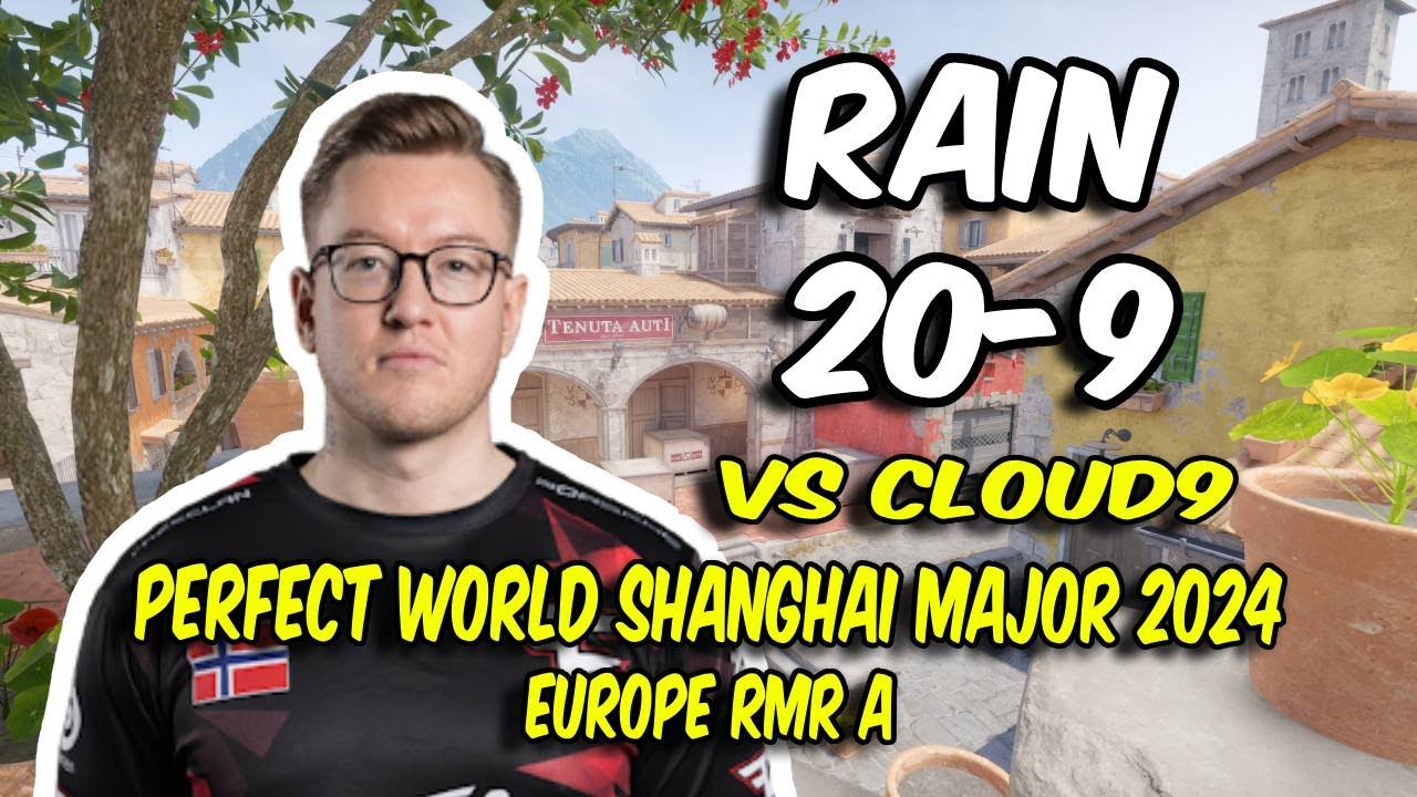 FaZe rain (20/9) vs Cloud9 (Inferno) @ Perfect World Shanghai Major 2024 Europe RMR A | CS2 POV