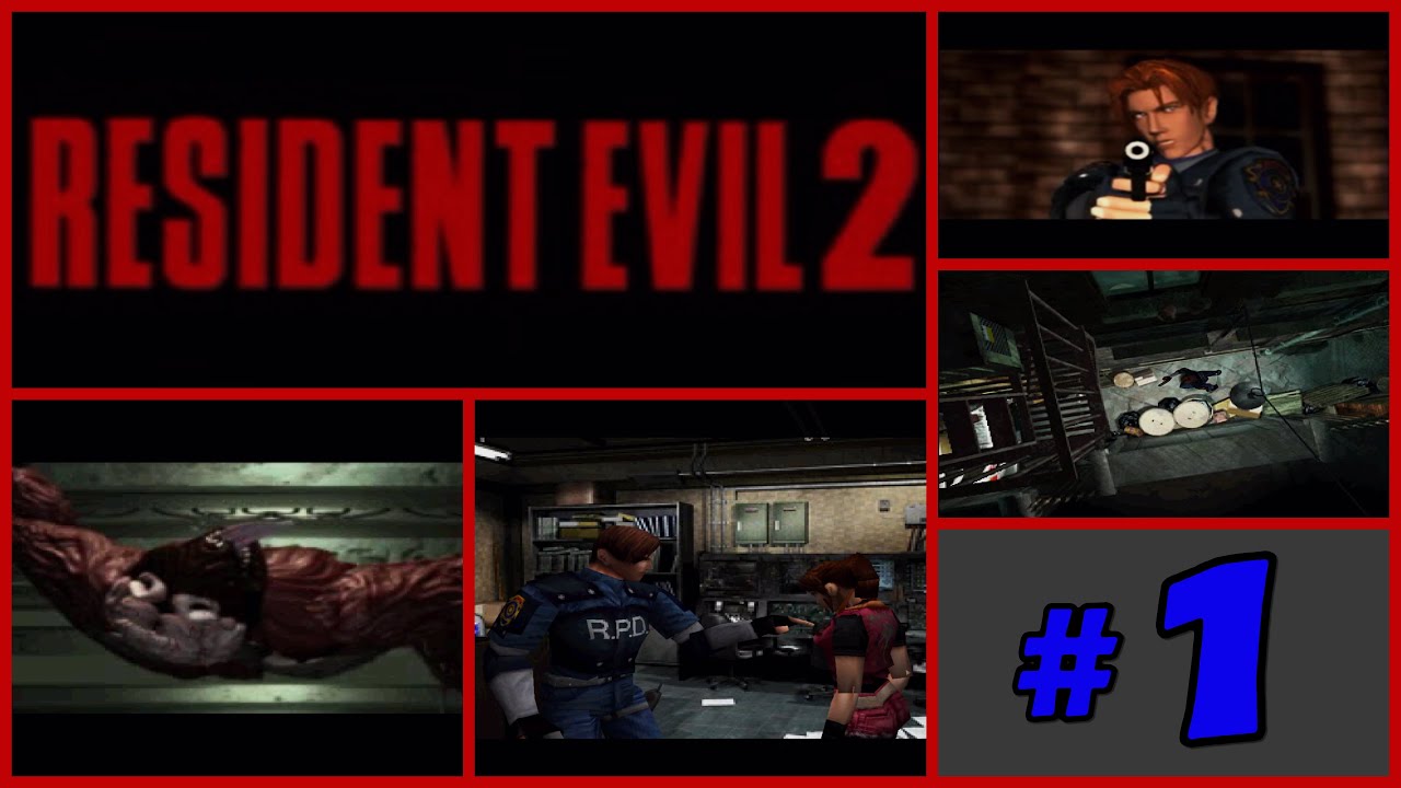 Hei nyt pelataan Resident Evil 2 (PS1) Osa 1