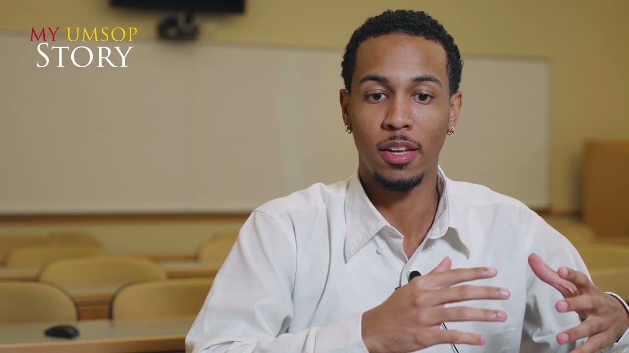 My UMSOP Story: Reginald Briscoe III, 3rd Year PharmD Student