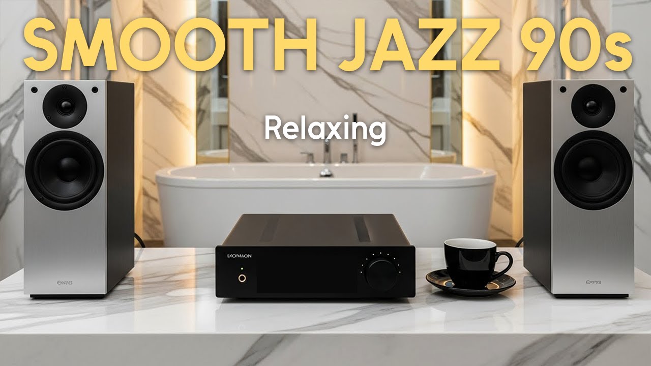 Smooth Jazz 90s – Relaxing Calm Vintage Instrumentals for Quiet Evenings