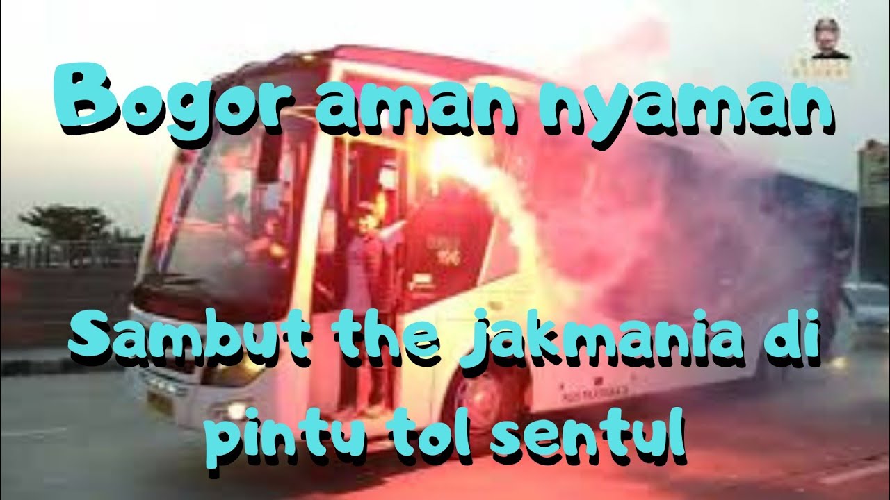 Menyambut Rombongan the jakmania keluar tol sentul || 