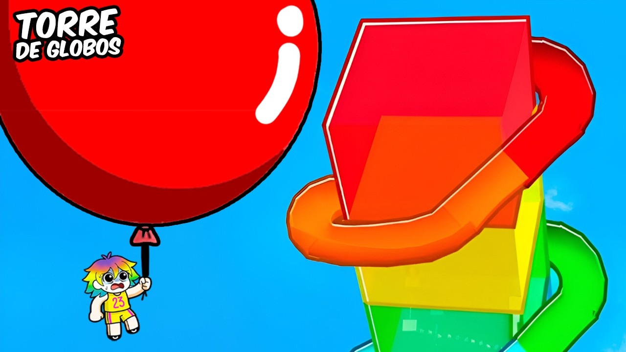 TORRE TROLL pero DE GLOBOS EN ROBLOX