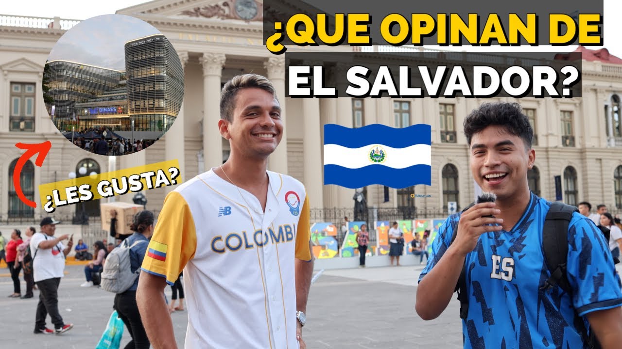 ESTO DICEN LOS EXTRANJEROS DE EL SALVADOR PARTE 2 🇸🇻 ¿QUE OPINAN DE LA NUEVA BIBLIOTECA? 👀
