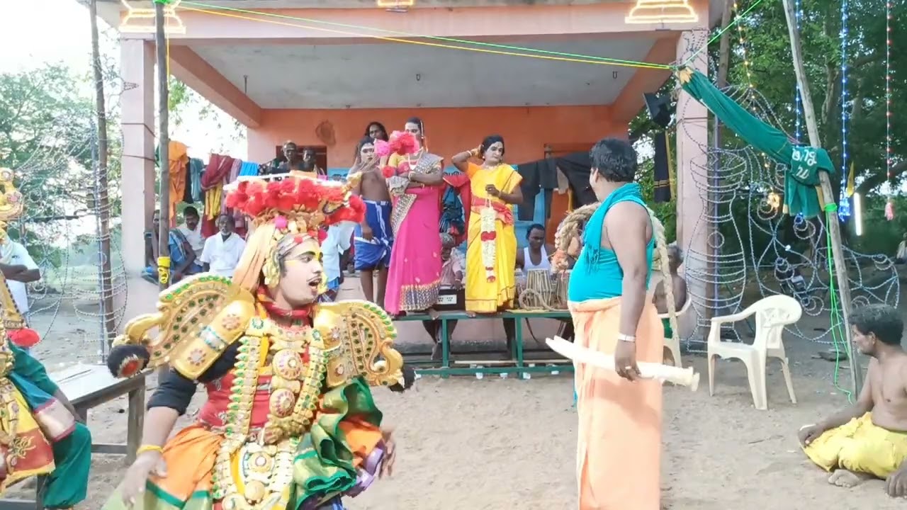 தெய்வீக கலை தெருக்கூத்து கோரணப்பட்டு சுப்ரமணியன் திரெளபதைமாலையிடு நாடகம் பாகம்-14 தொடர்பு:9715318880