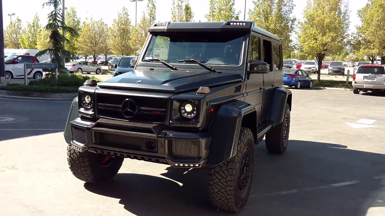 Mercedes-Benz G 65 V12 lifted Portal Axles 4x4