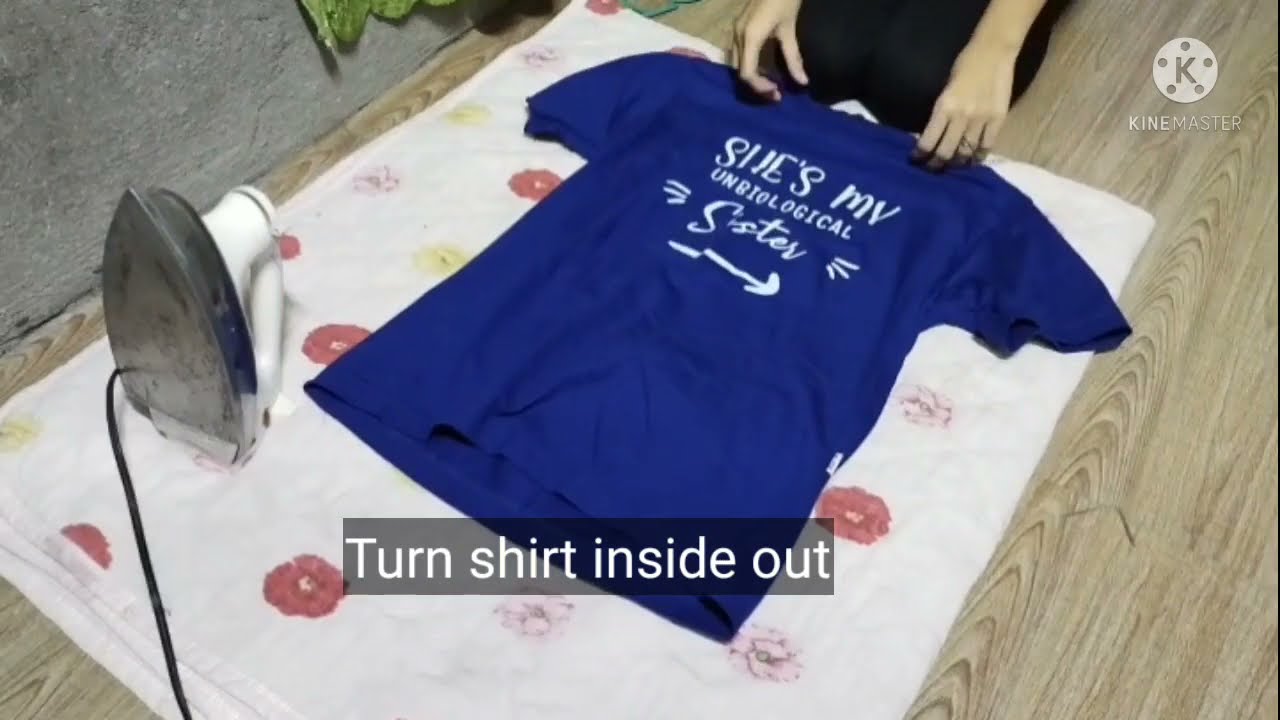 Ironing Clothes (without ironing board)