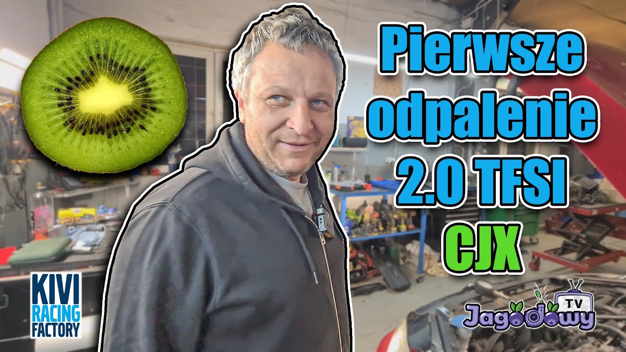 Kivi Racing Factory - Pierwsze odpalenie 2.0TFSI CJX