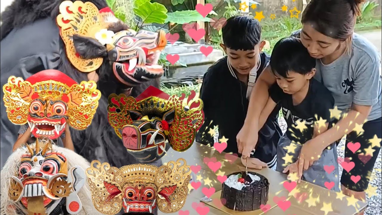 Belikan Barong Barongan Dan Kue Ulang Tahun Buat Adiknya Irvan