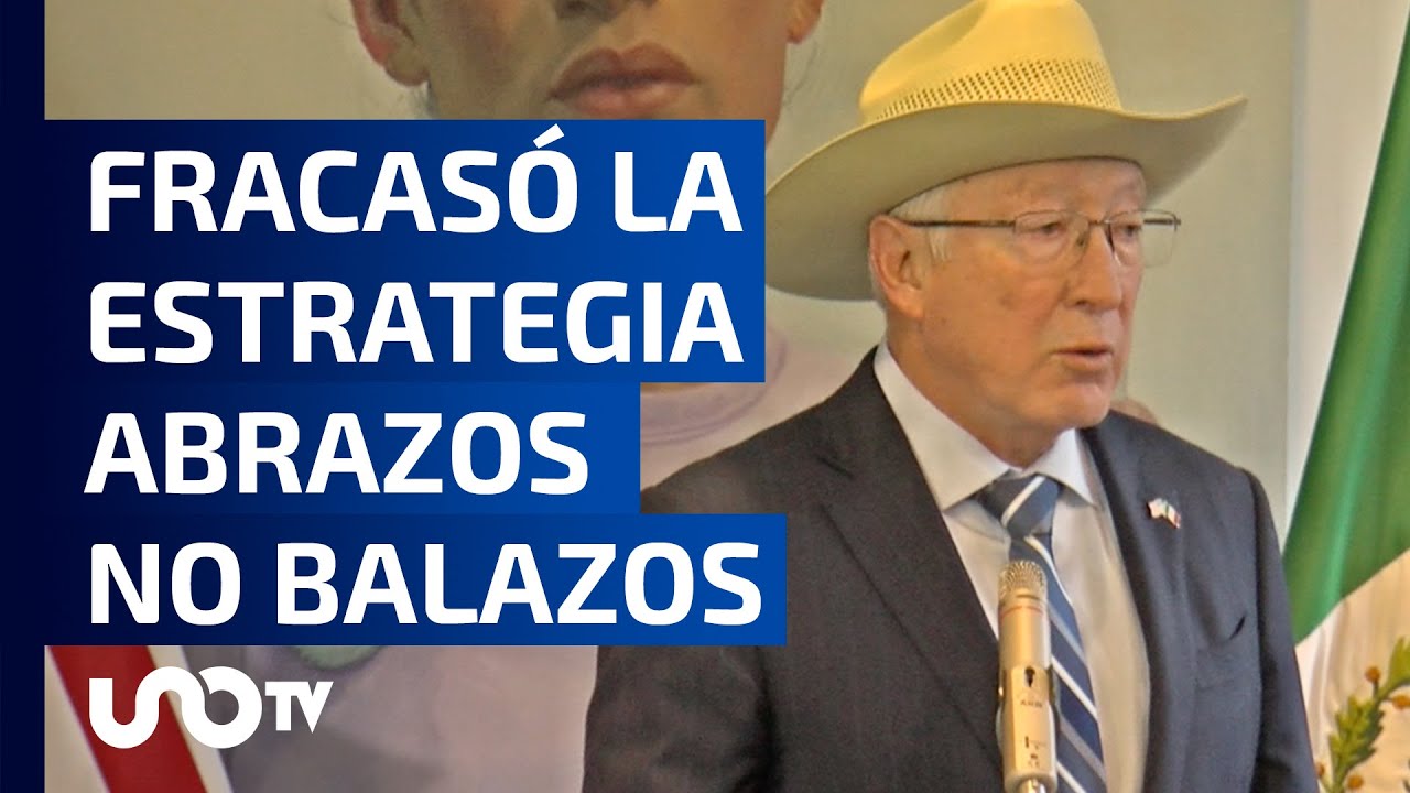 Asegura el embajador de Estados Unidos en México, Ken Salazar