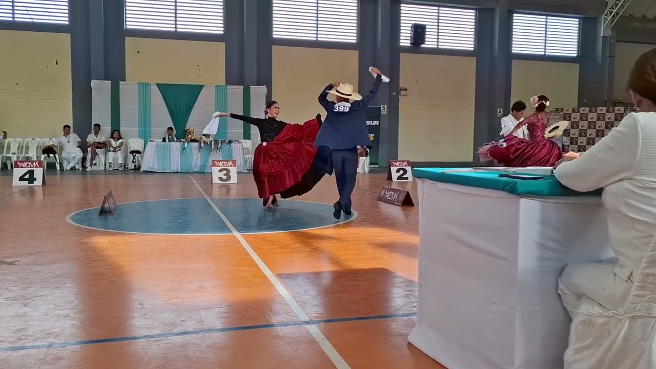 Sebastian y Daniela, eliminatoria Junior Nacional, conc. Marinera Ciudad de Mollendo 2026