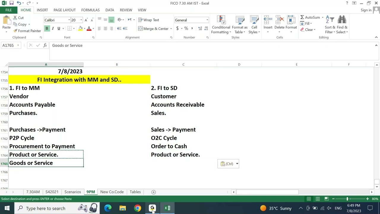 SAP FI-MM & FI-SD INTEGRATIONS BASICS - 01