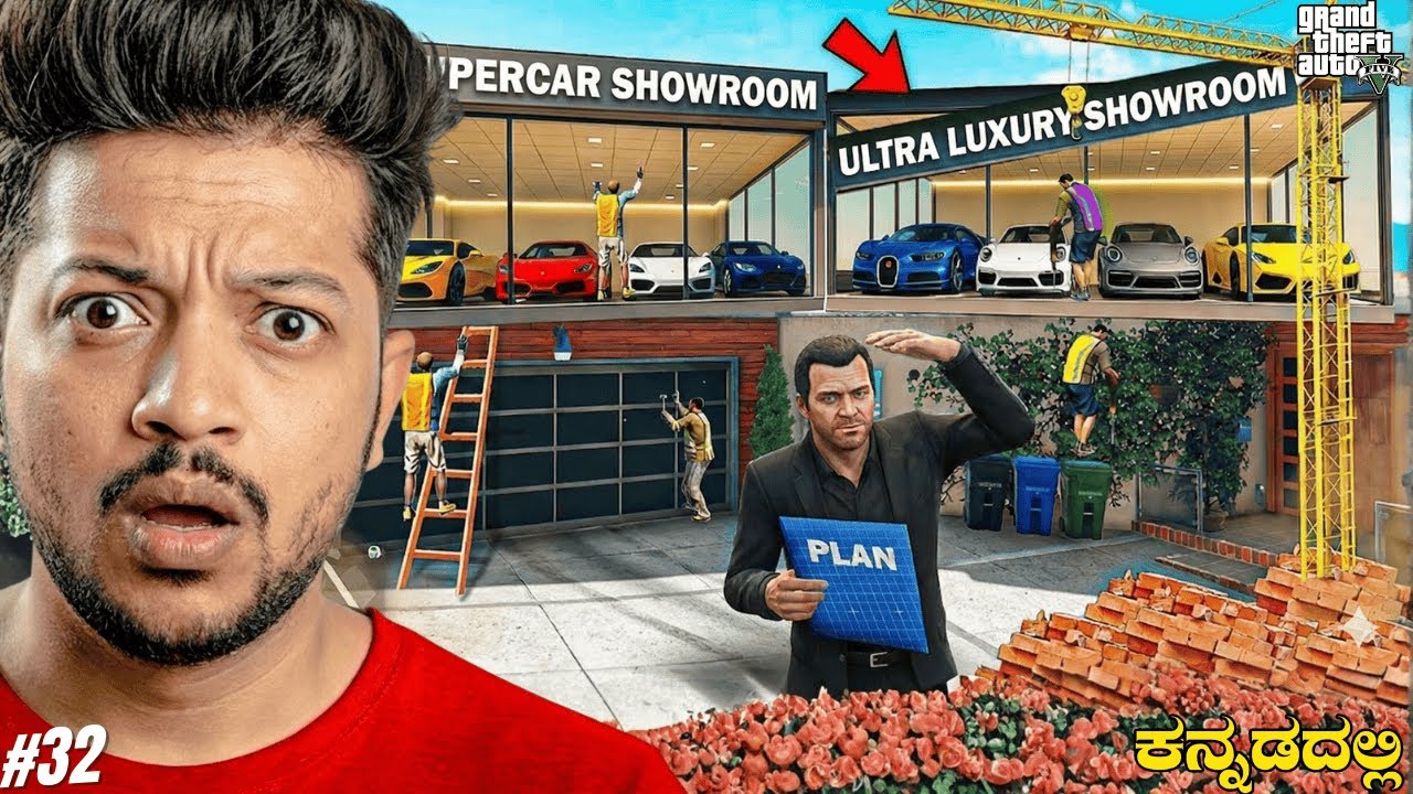 I Spent $6,000,000 on a LUXURY SUPERCAR Showroom in GTA 5 😱 #32 #gta5gameplay