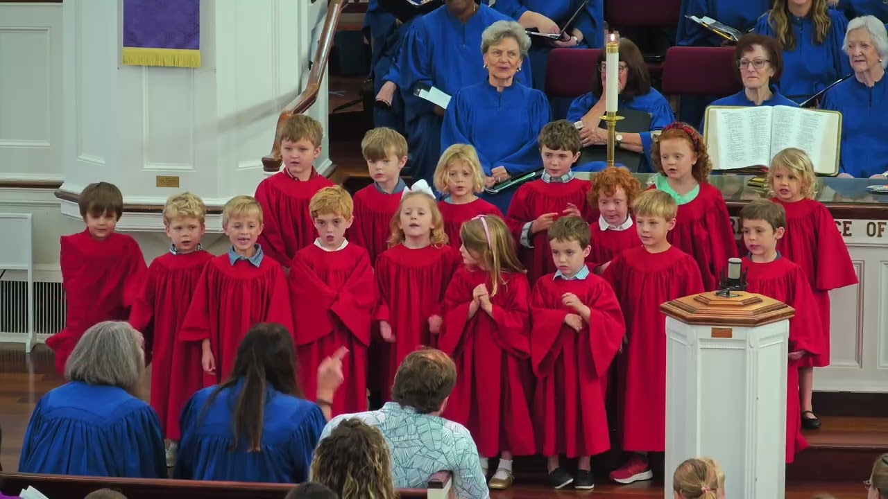 The Joyful Noise Choir at Palma Ceia Presbyterian Church sings 