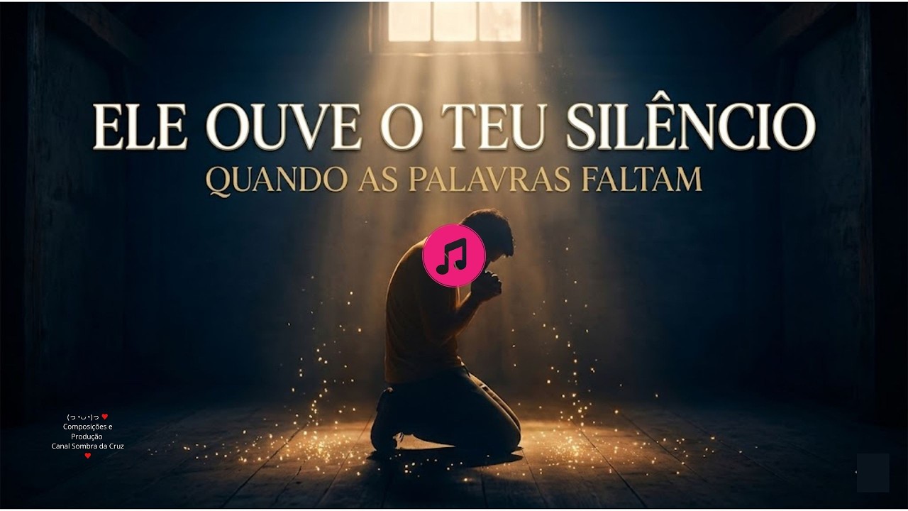 Quando as Palavras se Calam: O Céu Ouve o Teu Silêncio (Hino de Adoração 2026)