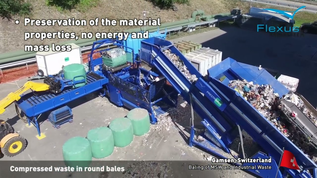 Flexus Balasystem Sustainable Solutions from Heavy-Duty Baling System