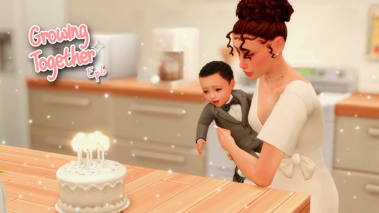 Ep.06 Birthday Boy! | The Sims 4 Growing Together