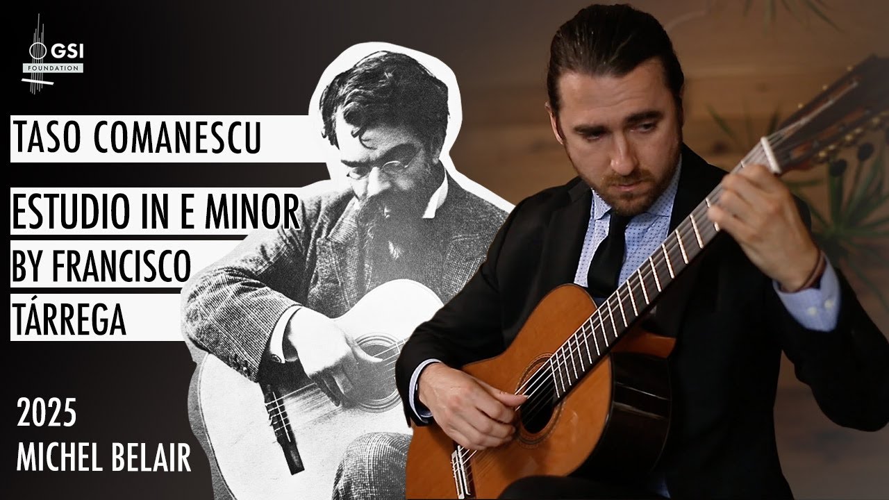 Taso Comanescu performs Francisco Tarrega's 