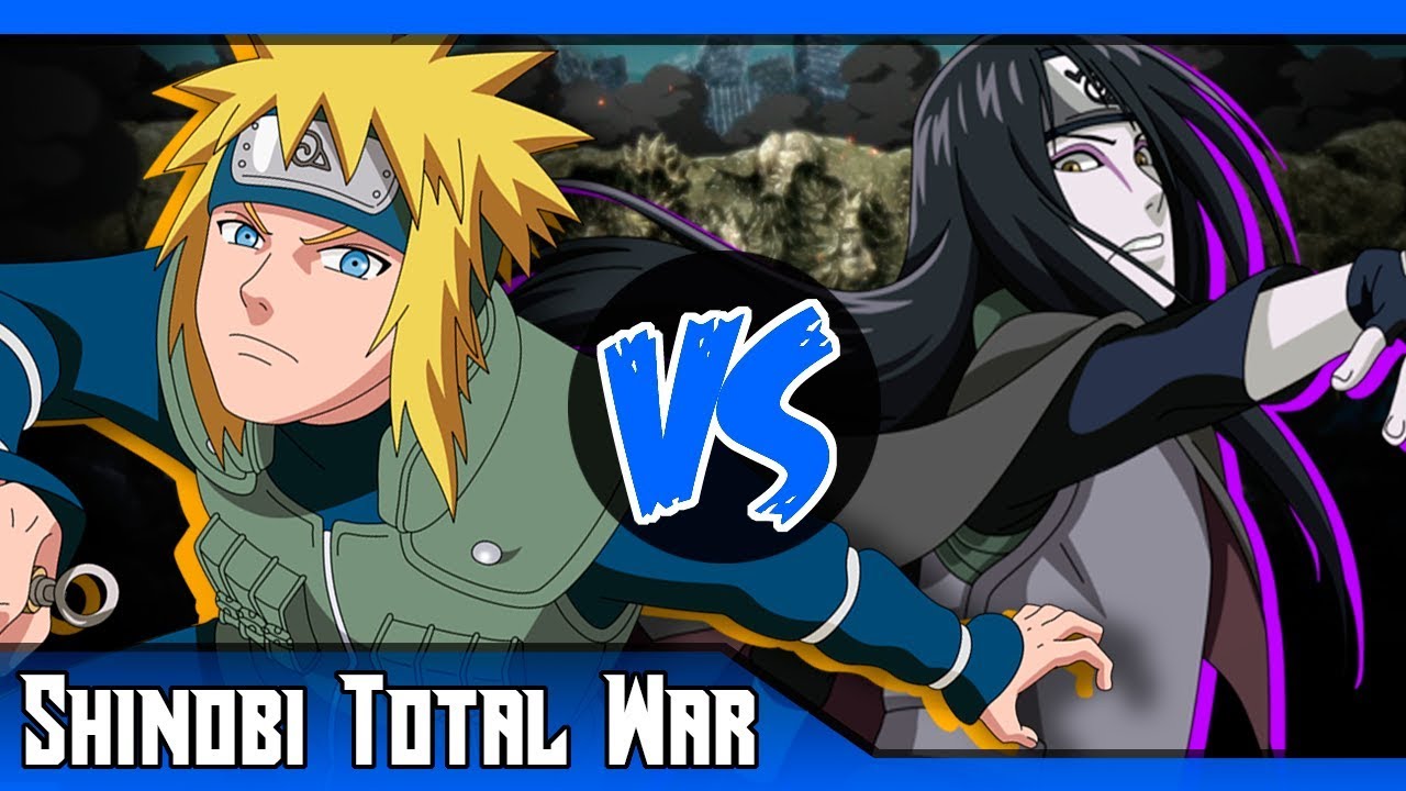 Minato VS Orochimaru | ¿Quién ganaría? | SHINOBI TOTAL WAR