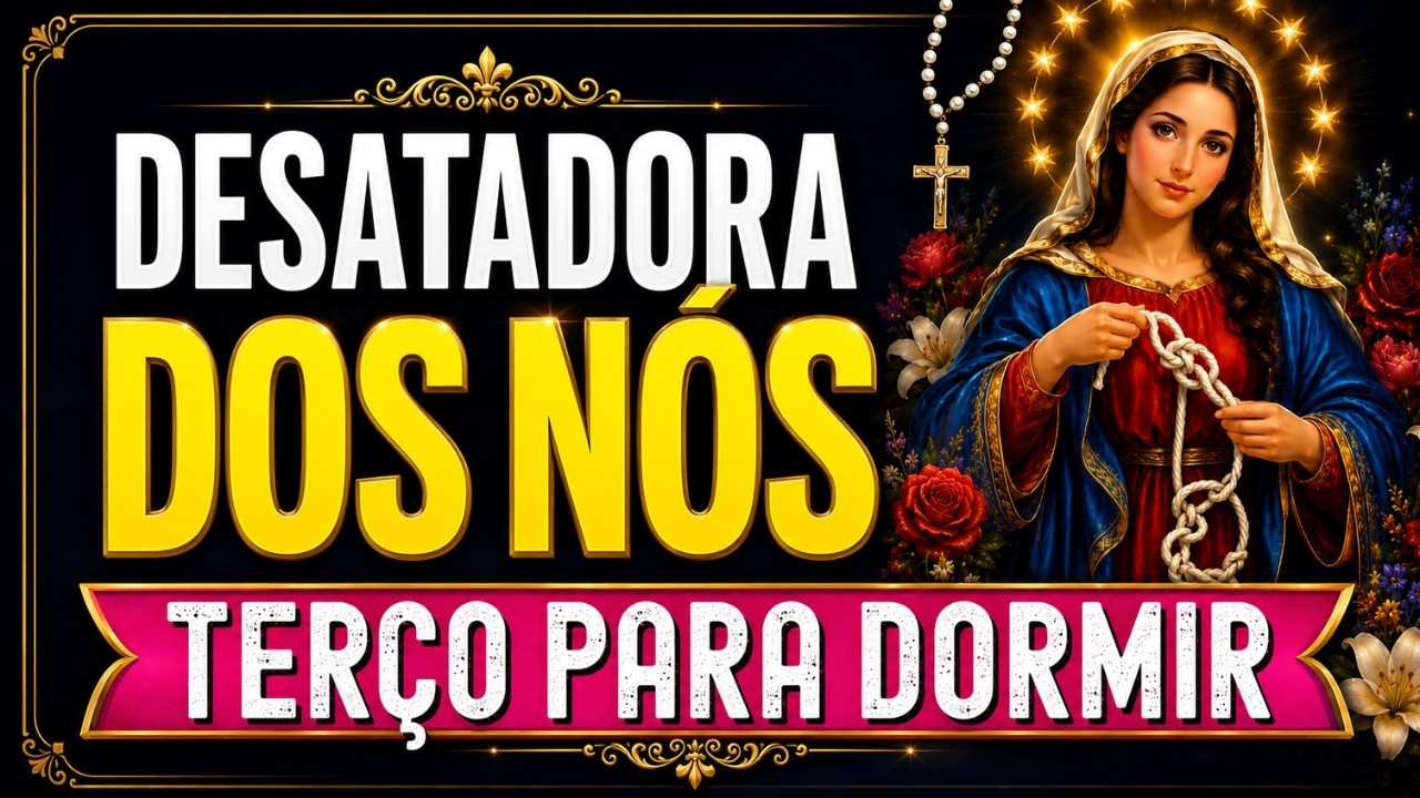TERÇO DE MARIA DESATADORA DOS NÓS, Amado Deus, Terço para dormir em paz