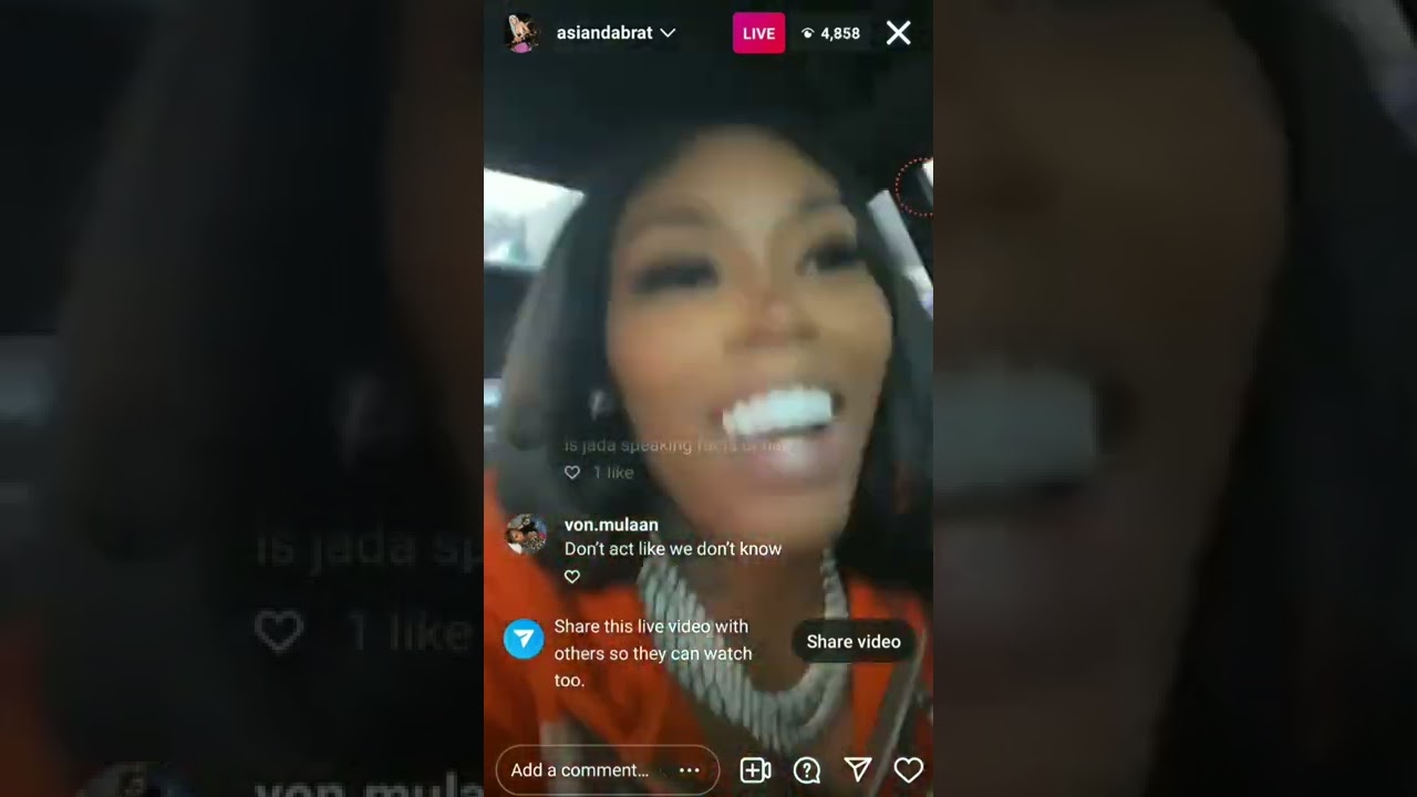Asian da brat ig live