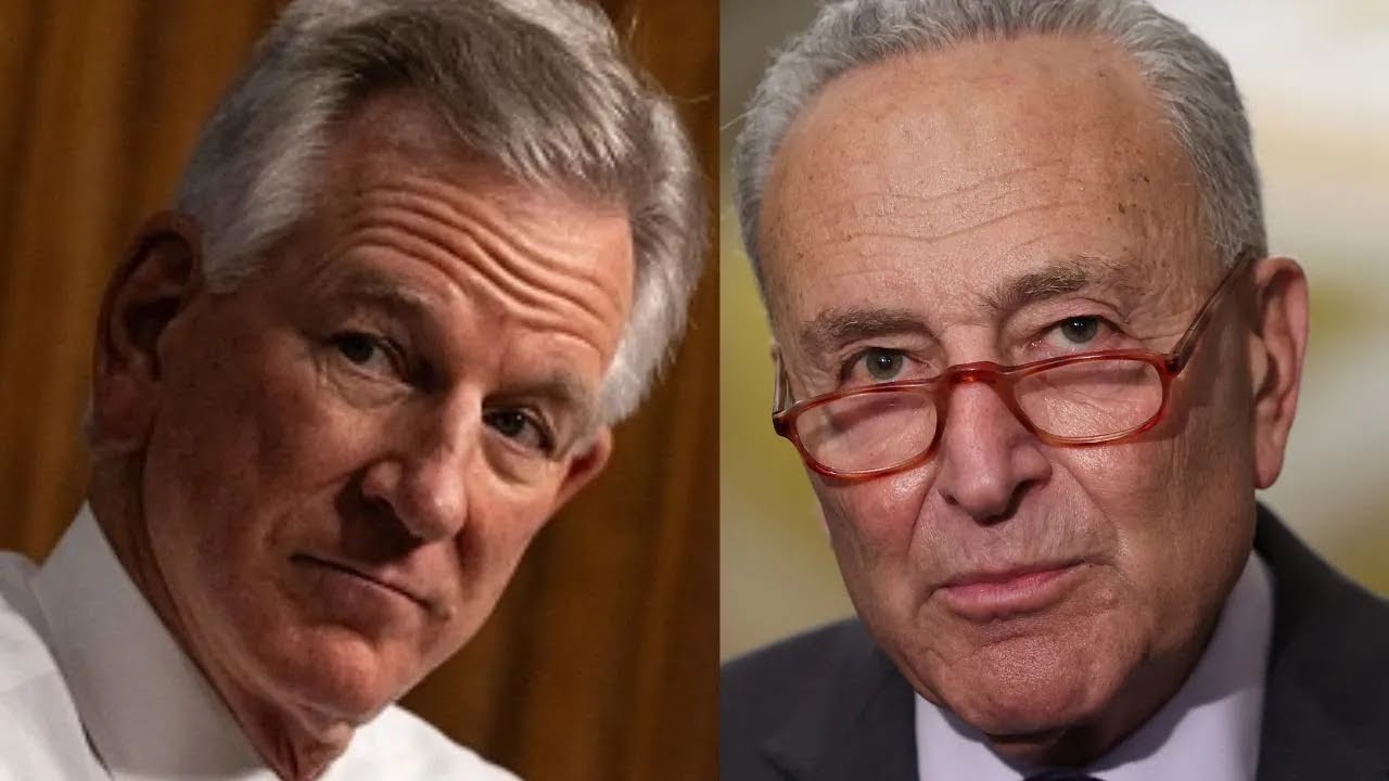 Chuck Schumer Lambasts Tommy Tuberville For 'Brazen, Reckless Holds' In Fiery Senate Floor Remarks