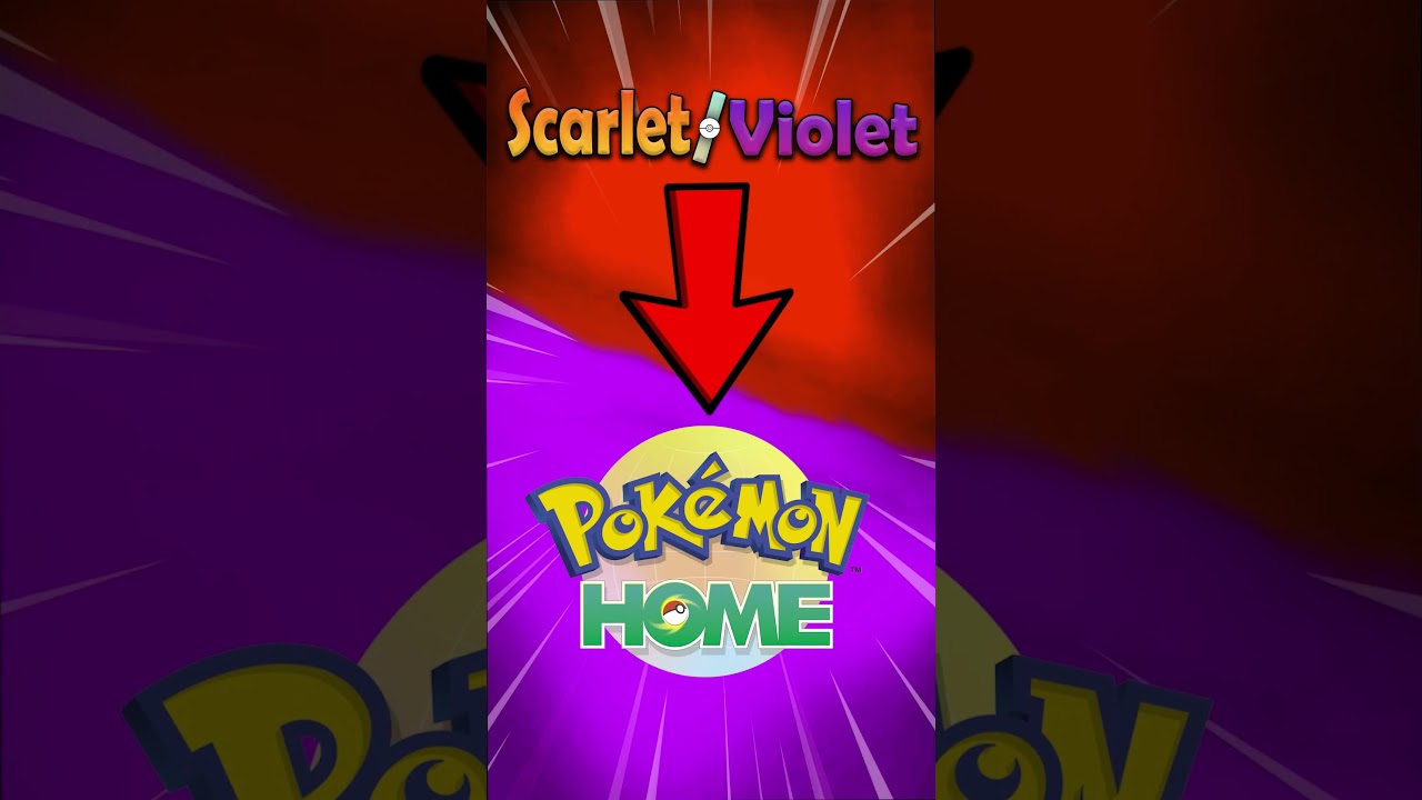 Получите СВОЙ таинственный подарок Pokemon HOME за подключение к Pokemon Scarlet и Violet!