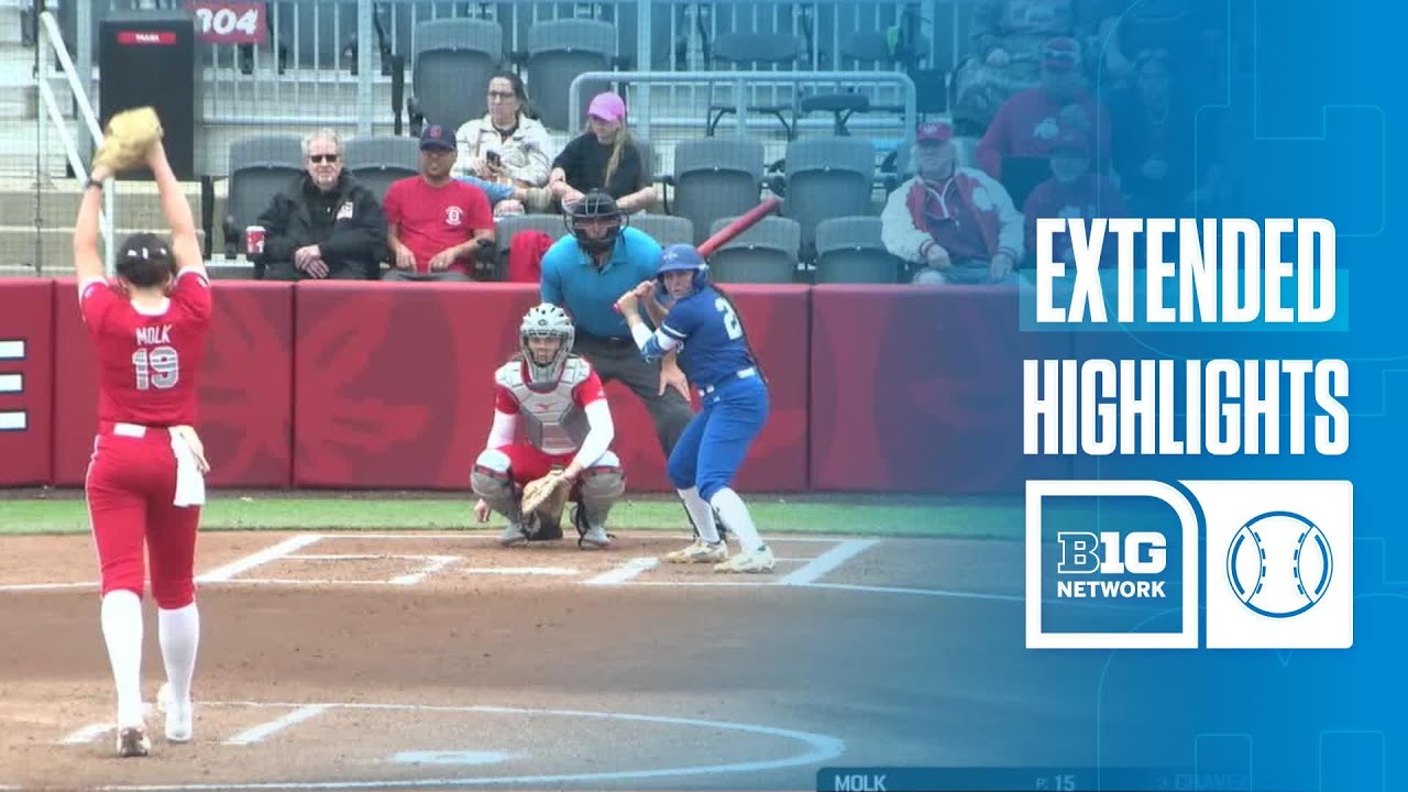 Indiana State at Ohio State | EXTENDED HIGHLIGHTS | Big Ten Softball | 03/20/2026