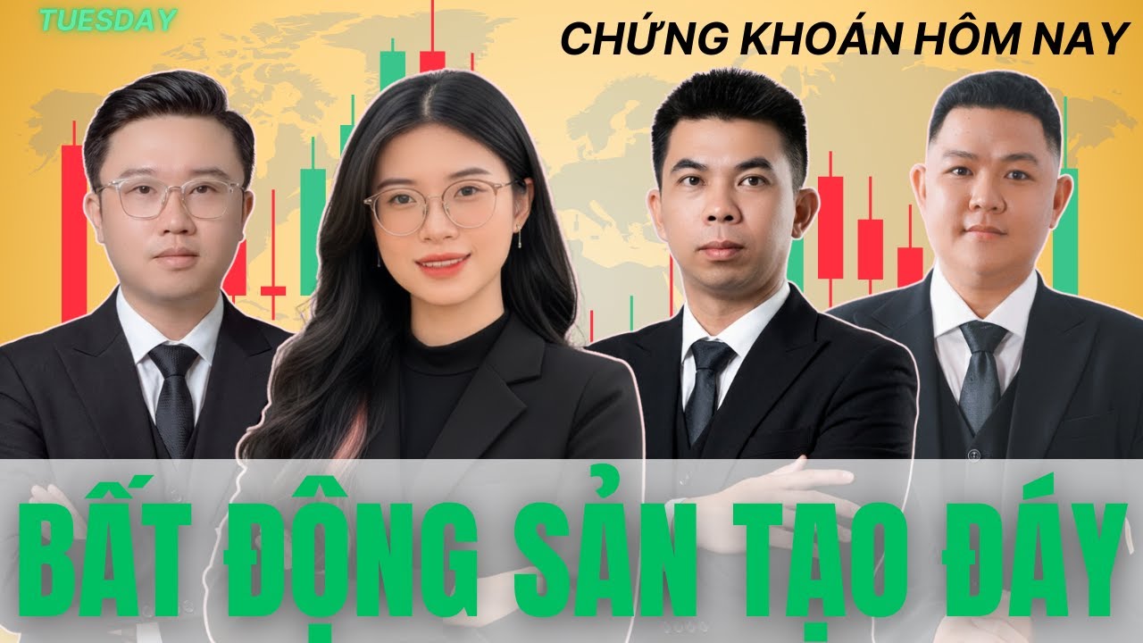 Chứng Khoán Hôm Nay: Bất Động Sản Đã Tạo Đáy? Dòng Tiền Đang Quay Trở Lại!