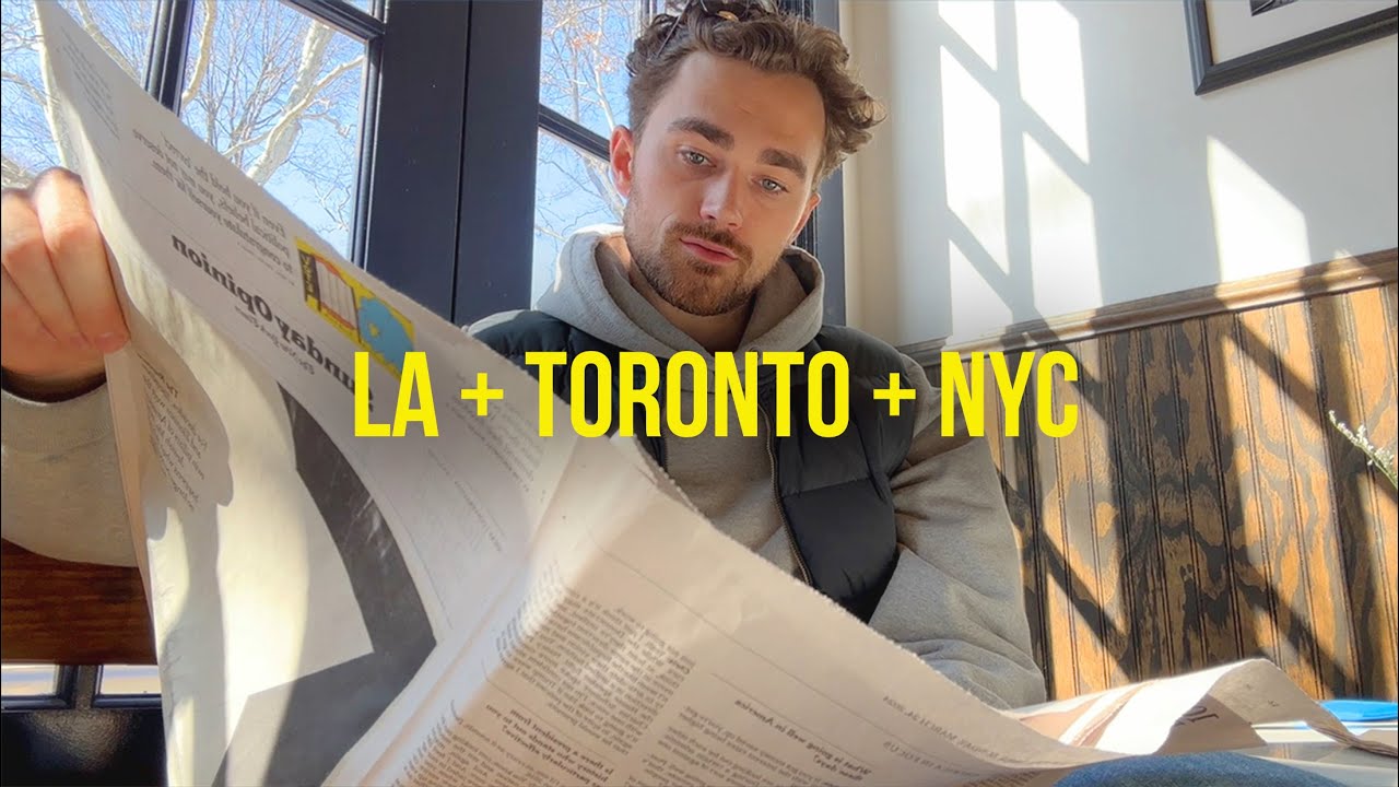 The past 3 weeks of my life | traveling, building my brand, eating good