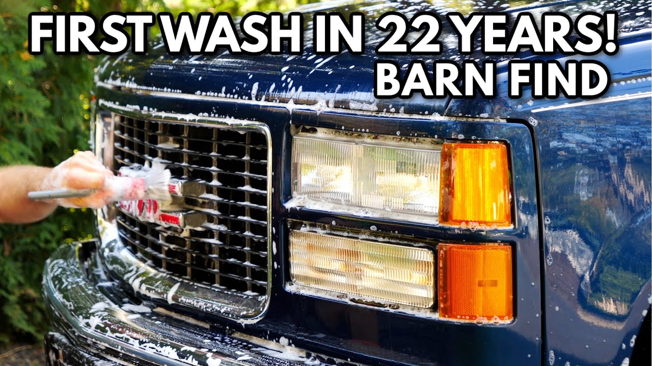 Первая мойка за 22 года Реставрация сарая. Трансформация пикапа Chevrolet