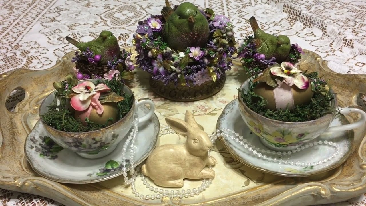 Spring/Easter 2022 Vignette / Blossom Your Creativity