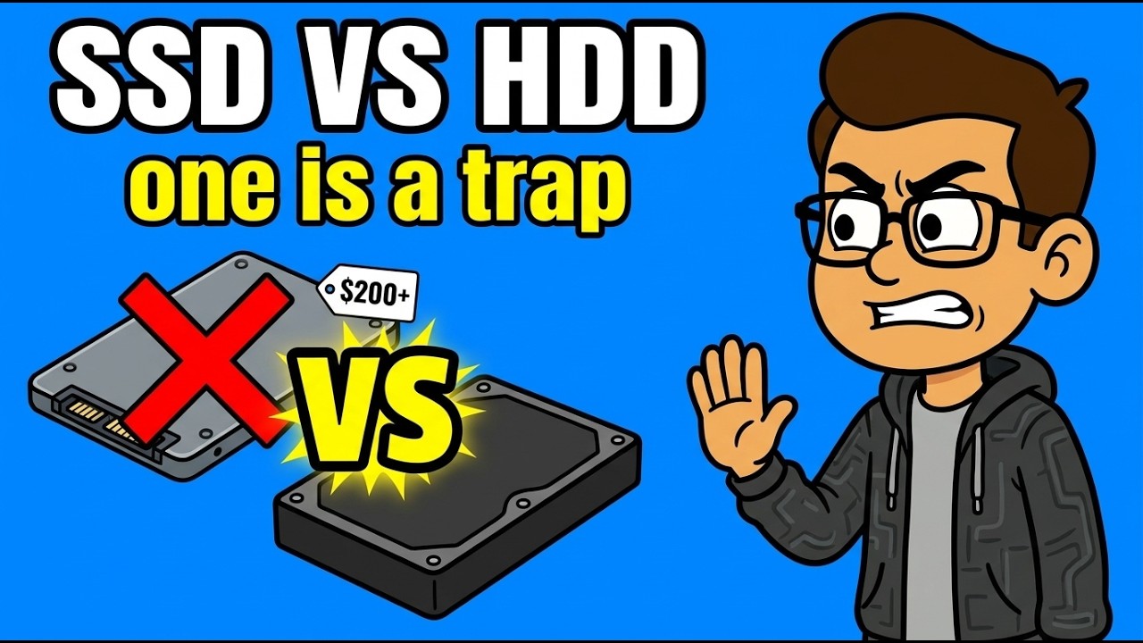 SSD против HDD 2026: хватит переплачивать за неподходящий накопитель