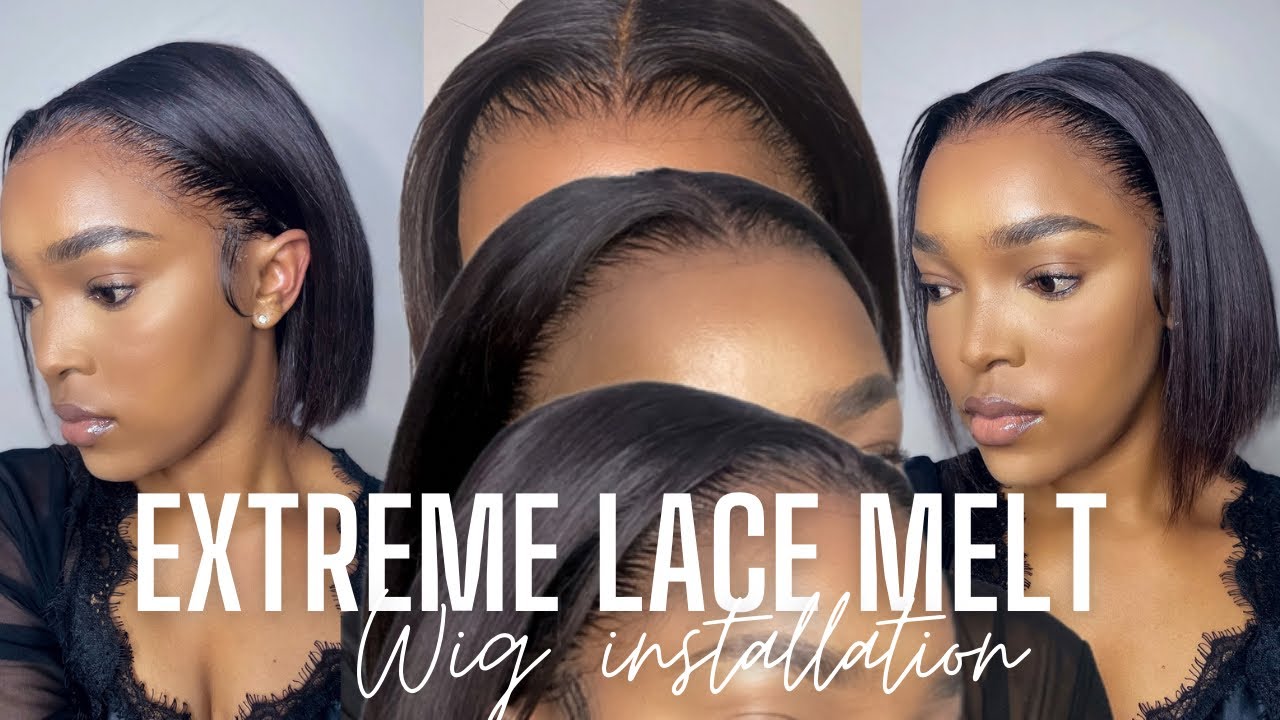 FLAWLESS FRONTAL WIG INSTALL IN UNDER 20 MINUTES | EXTREME LACE MELT 