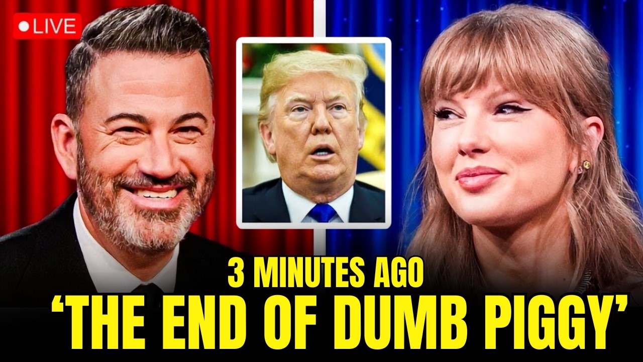 Trump ERUPTS After Jimmy Kimmel and Taylor Swift ROAST Him on Live TV