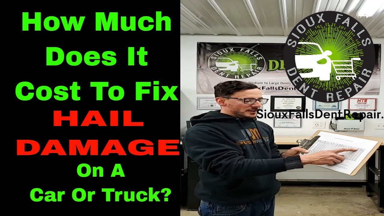 How much does it cost do fix hail damage on a car or truck? - Hail Damage Repair Costs with Pricing