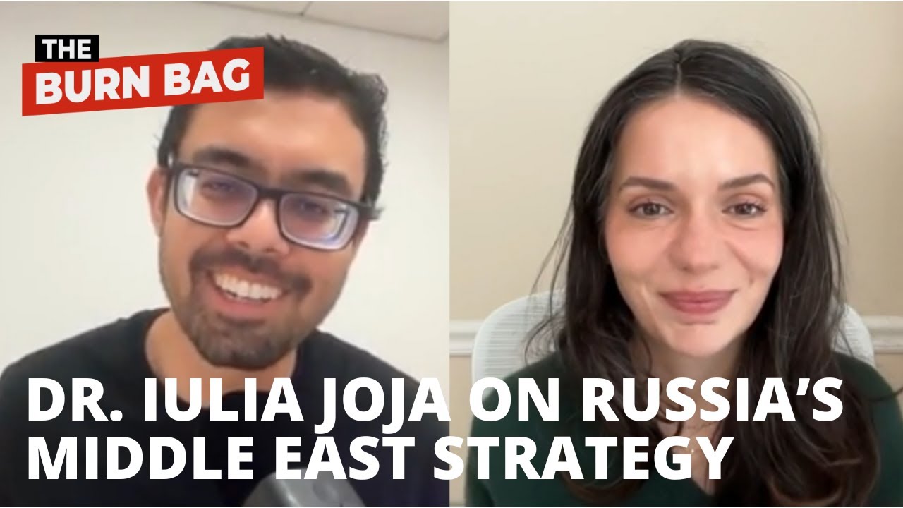 Russia’s Gambit: Moscow’s Middle East Strategy After Syria and Iran, with Dr. Iulia Joja