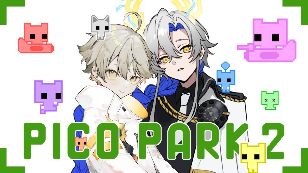 PICO PARK 2_黒電話ちゃまと地球外生命体でキュートな協力アクションゲームで遊びます