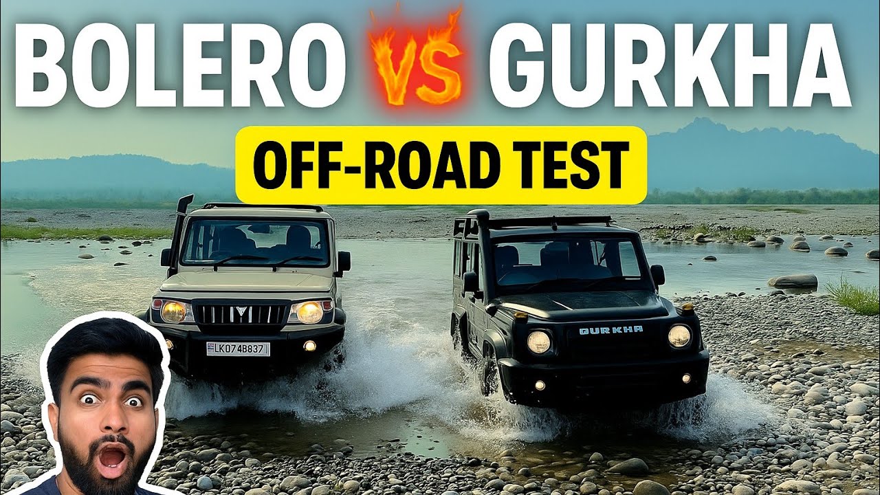 “Modified Bolero vs Force Gurkha – Off-Road Fight Begins!”    #boleromodified @Dehradoon_waala
