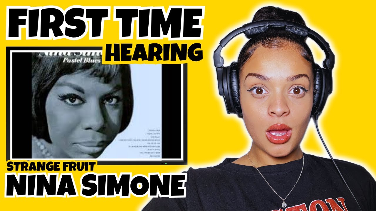 FIRST TIME HEARING Nina Simone - Strange Fruit REACTION | Rere Reacts