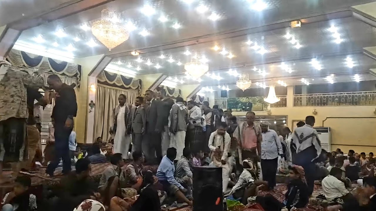 من حفل زفاف الاخ علاء الكليبي في مدينة تعز اليمن yemen
