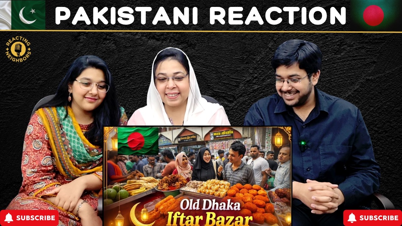 Bangladesh’s Most Famous Iftar Market | Old Dhaka Street Food 🇧🇩 | Reaction!