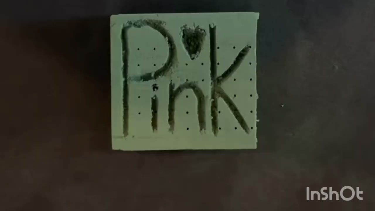 ASMR amazing floral foam crunch time 😍 satisfying crunch 😻😻