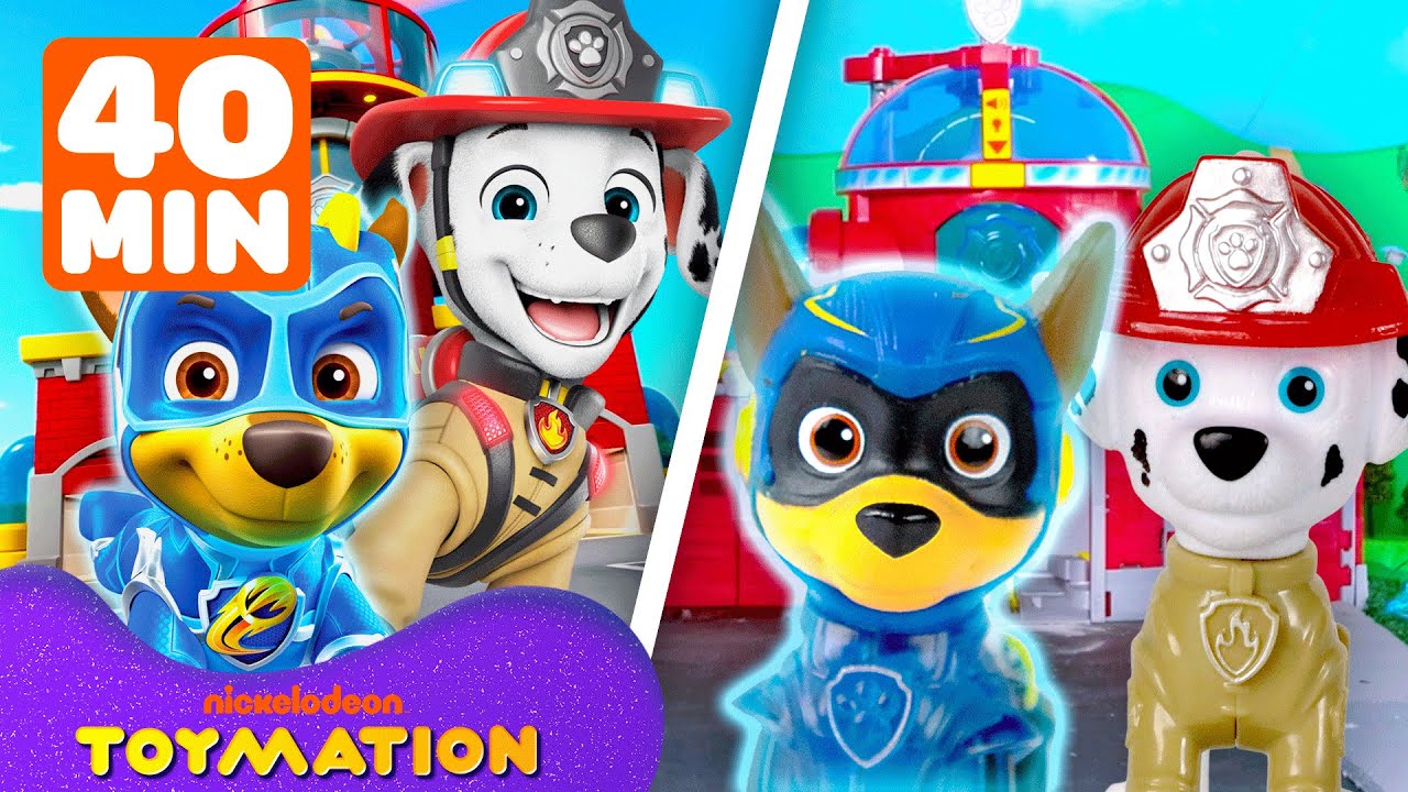 Best PAW Patrol Rescue Missions with Chase & Marshall! 🔥🚒 | 40 Minutes | Toymation