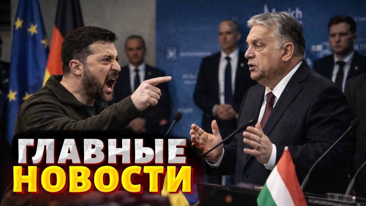 🧨Это конец Орбана! Зеленский публично разнес Виктора в Мюнхене. Будапешт истерит / Новости 24/7