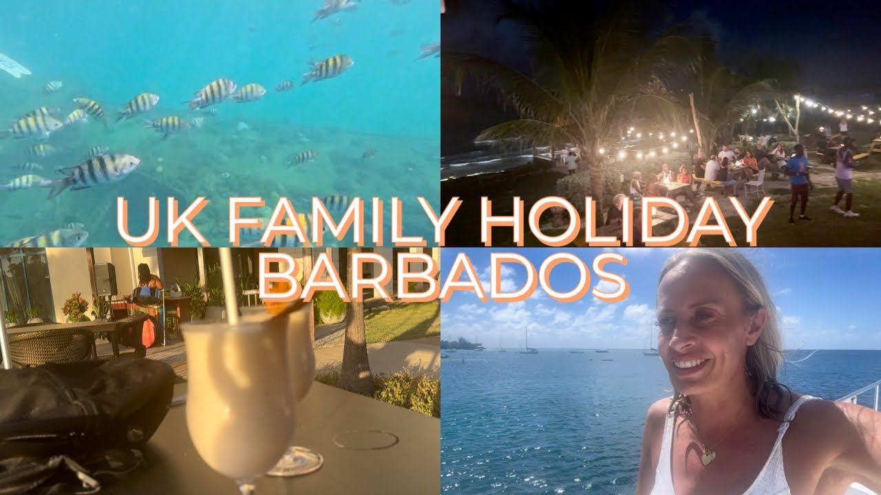 SURFERS BAY NIGHT OUT | BOAT TRIP SNORKELING | UK FAMILY OF 4 IN BARBADOS
